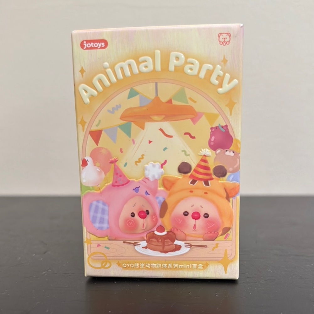 New Blind box Animal Party - Pink and Orange